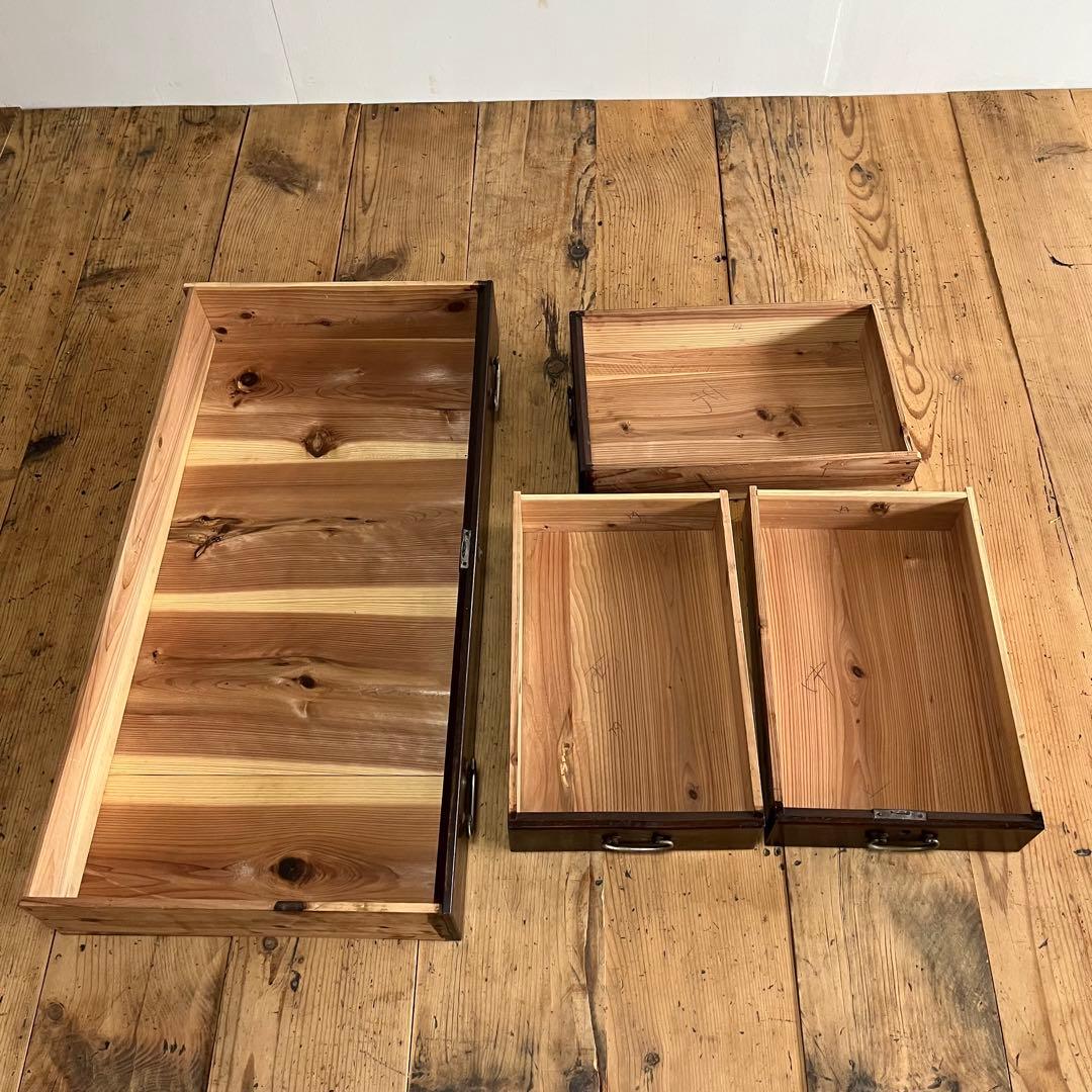 アンティーク チェスト 箪笥 ローボード テレビ台 昭和レトロ 無垢材 z833