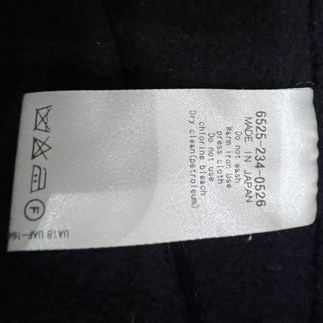 Drawer ドゥロワーネイビー ロングコート 38