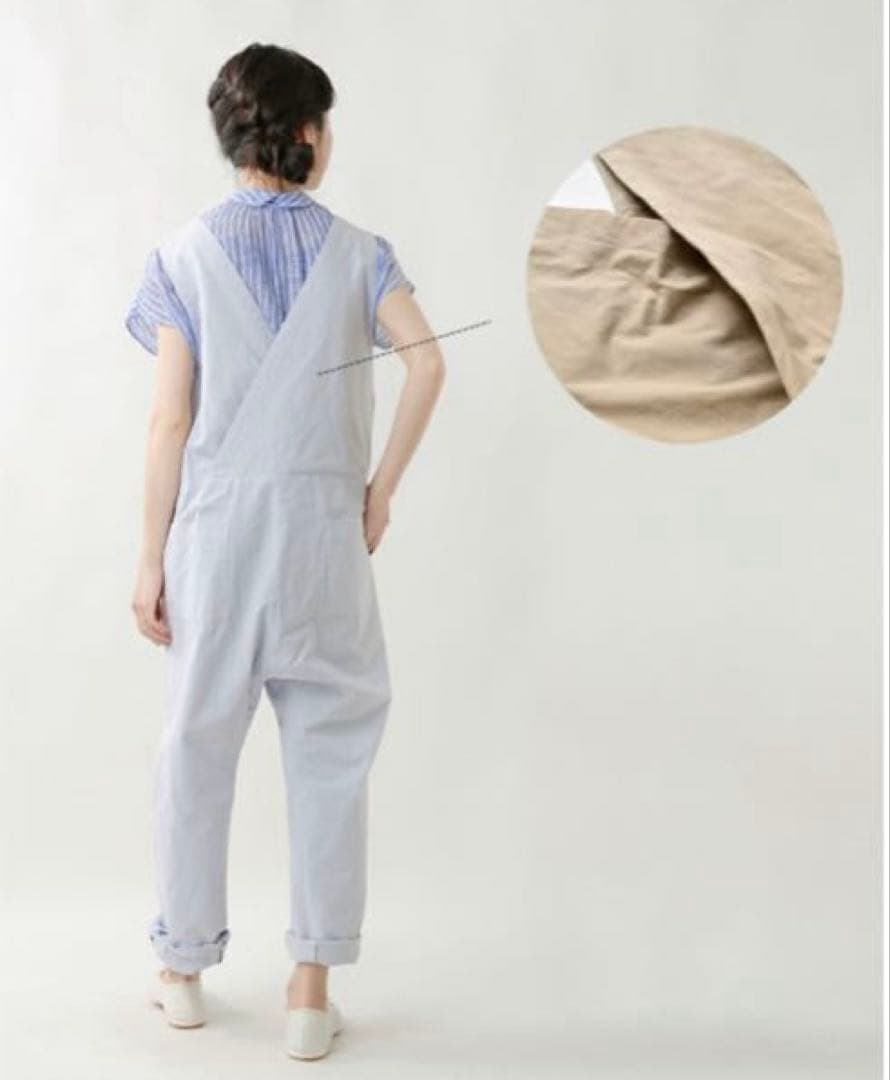 完売商品　Si-Si-Si- コットンウインドーカバーオール　サロペット