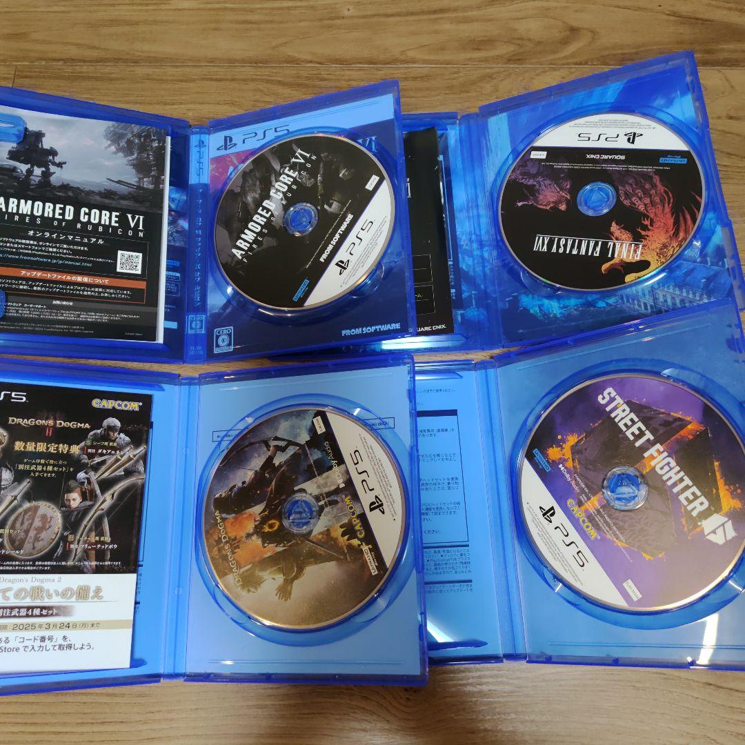 Switch1、PS5ゲームソフトまとめ売り