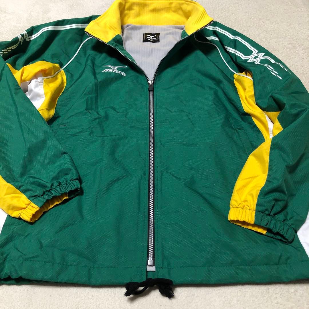 希少カラー　MIZUNO ミズノ　ブレスサーモ　ウインドブレーカー上下　美品　M