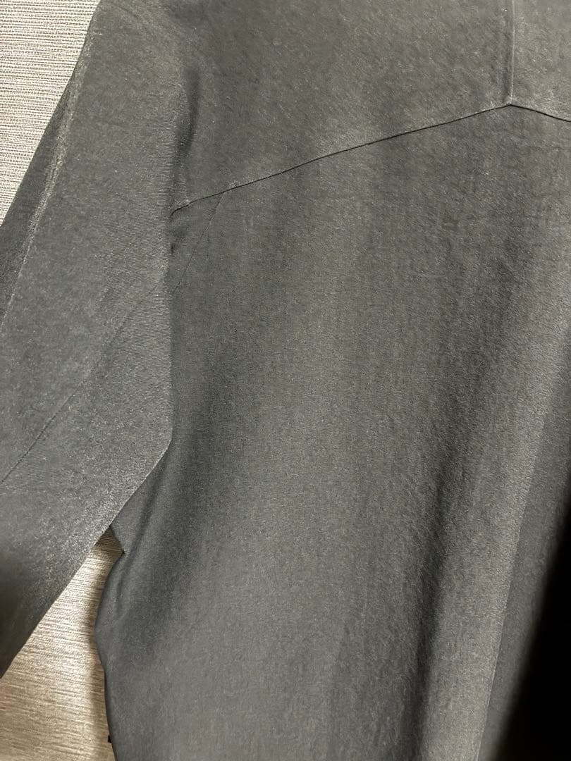 【定価11万】ヴェイランス　マイオンソフトシェルオーバーシャツ　ブラック　XS