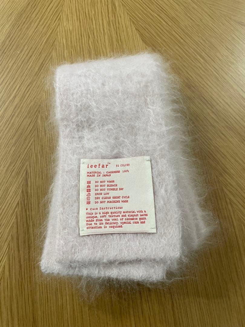 小物 ieefar MUFFLER S (Dusty Rose)