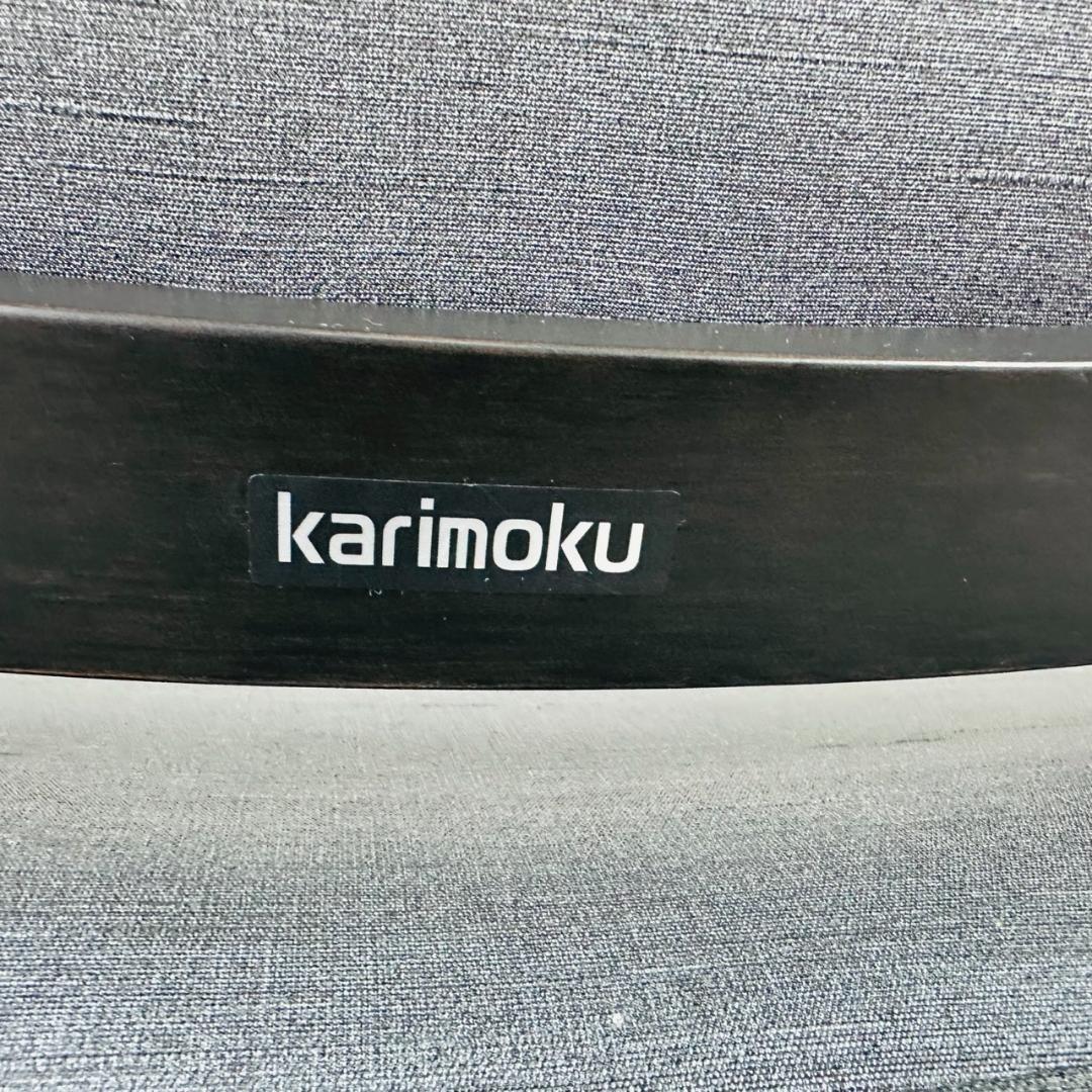 ②karimoku　カリモク　ダイニングチェア　CA1905ZW　布張り　椅子