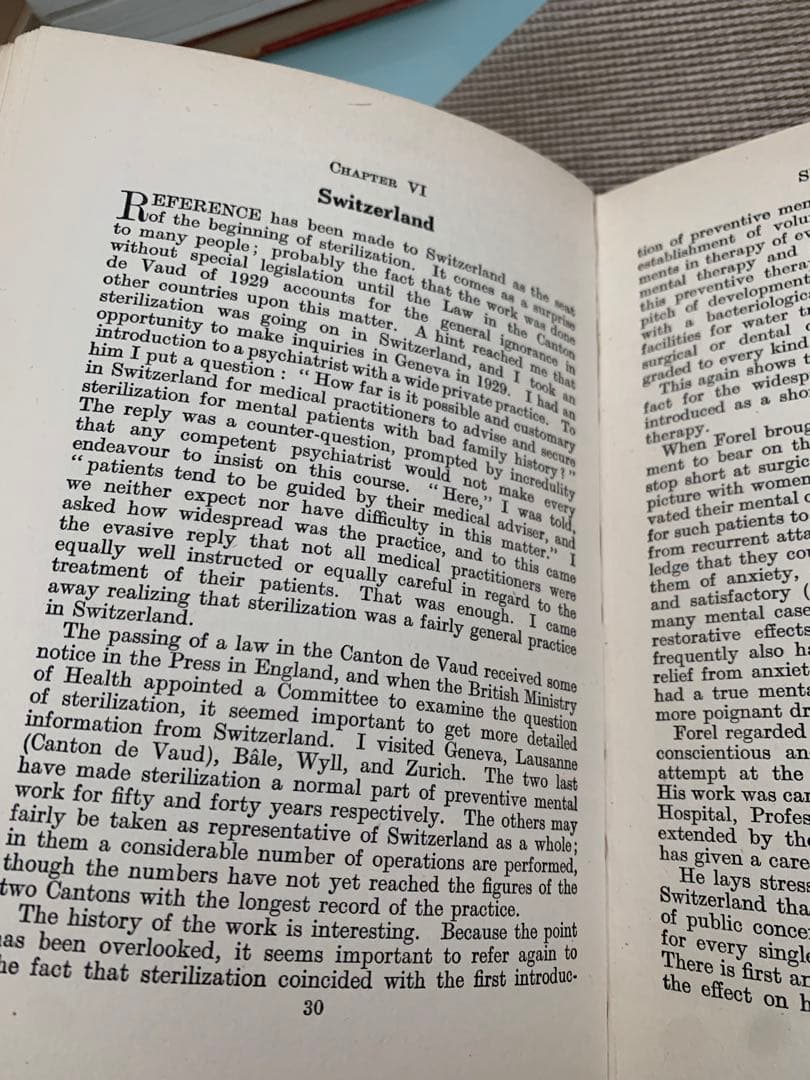 希少　Human Sterilization To-Day