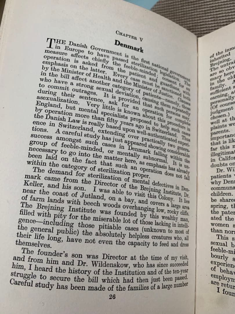 希少　Human Sterilization To-Day