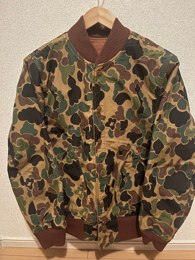 RRL ダブルアールエル リバーシブル マレージャケット スタジャン