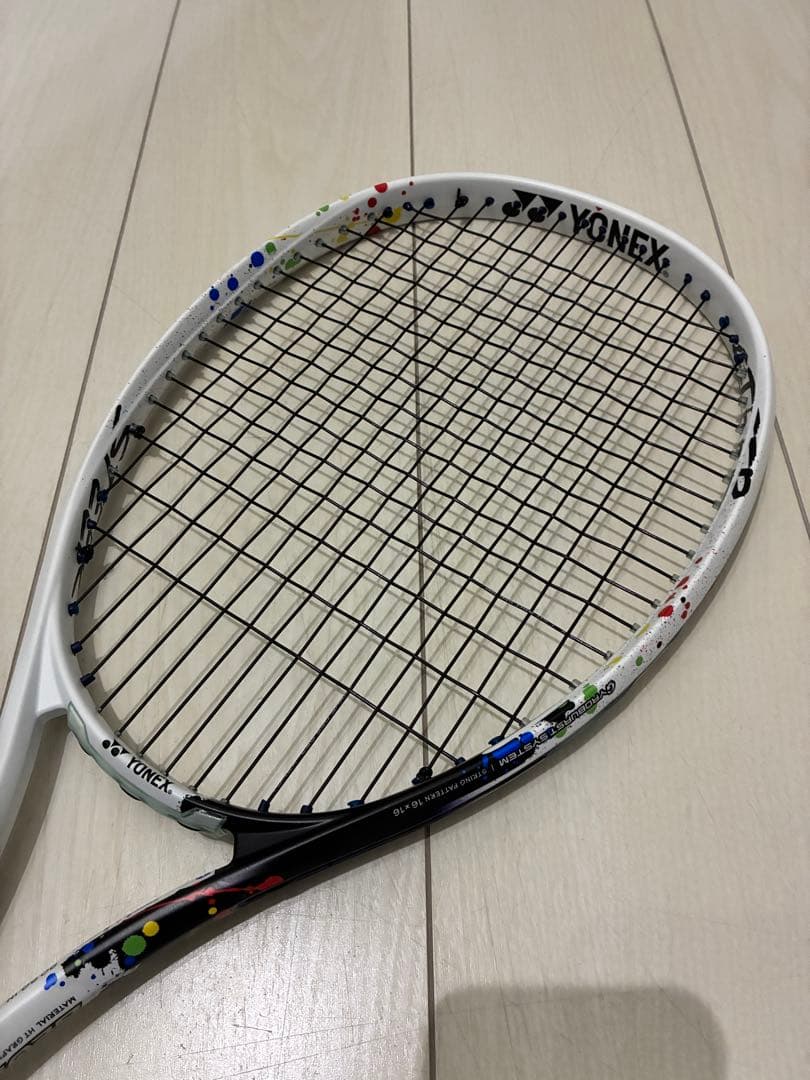 美品　ジオブレイク70S ステア テニス ラケット 軟式　ガット、新品ケース付き