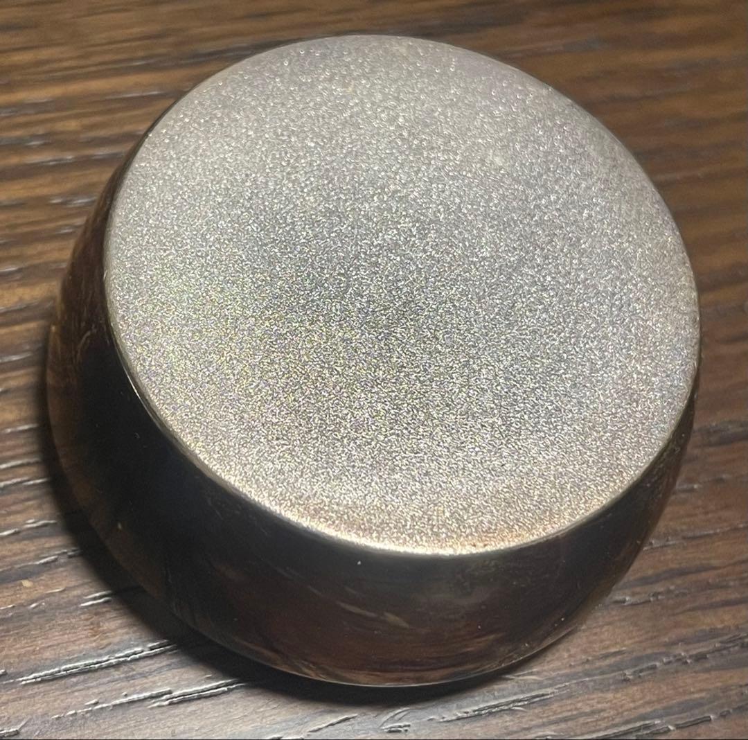 天皇家下賜品 銀製 棗形 金象嵌 菊花紋章 鳳凰盛上文 ボンボニエール