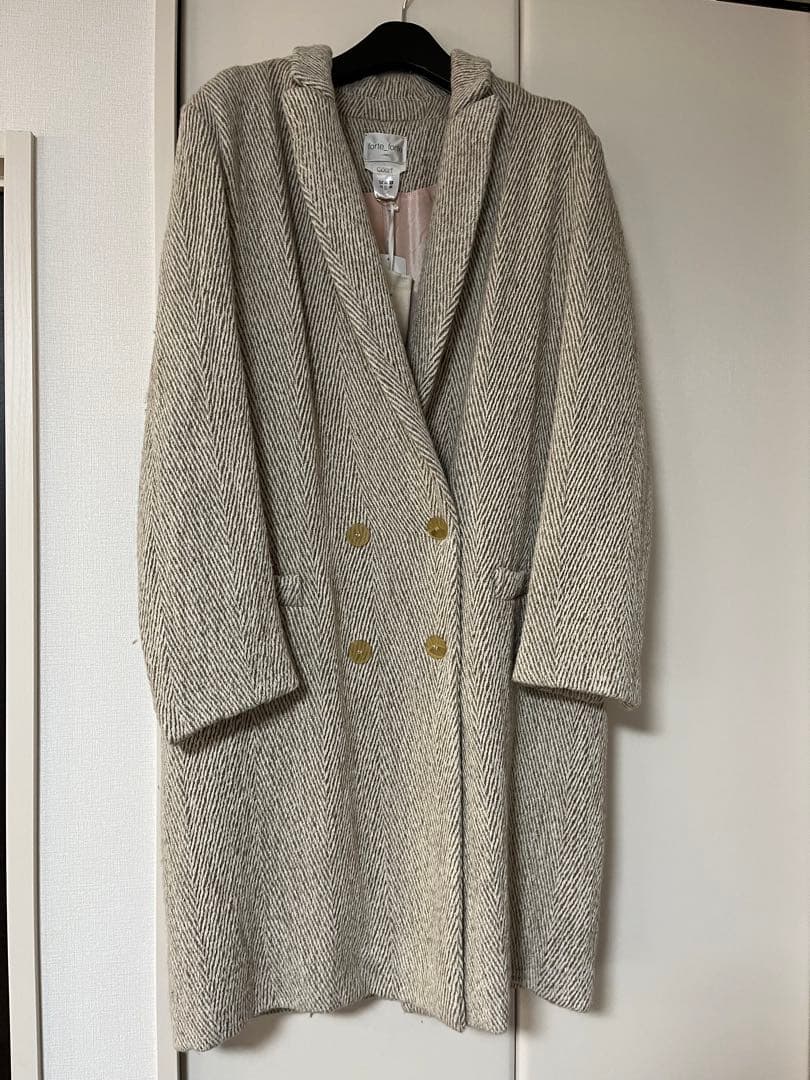 新品　forte_forte フォルテフォルテ　チェスターコート