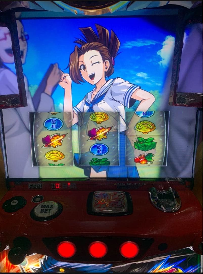 パチスロ　実機　大都　押忍！番長ZERO +不要機　番長ゼロ