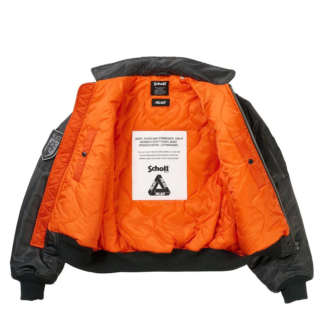 Mサイズ PALACE x Schott CWU 90's Fit Bomber