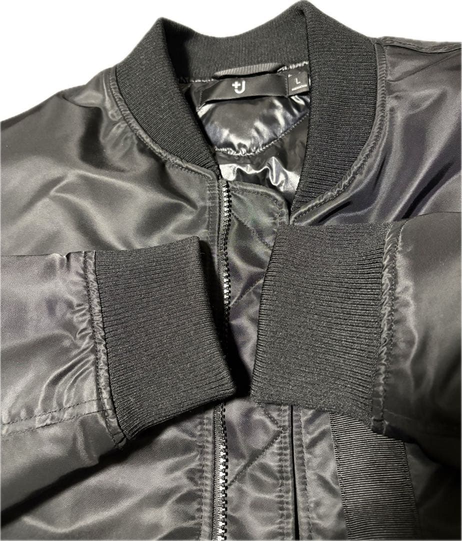 ユニクロ　+J ハイブリッドダウンオーバーサイズ MA-1 UNIQLO L