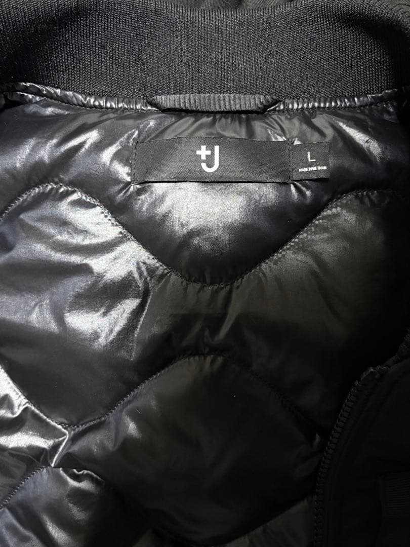ユニクロ　+J ハイブリッドダウンオーバーサイズ MA-1 UNIQLO L