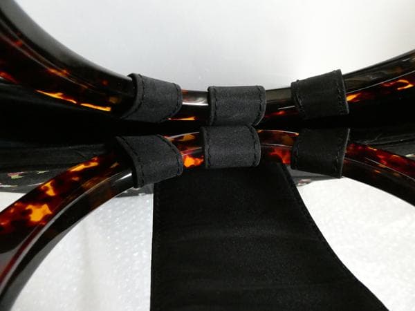 岡重 トートバッグ 縦型 クリスマス柄 パッチワーク 和装