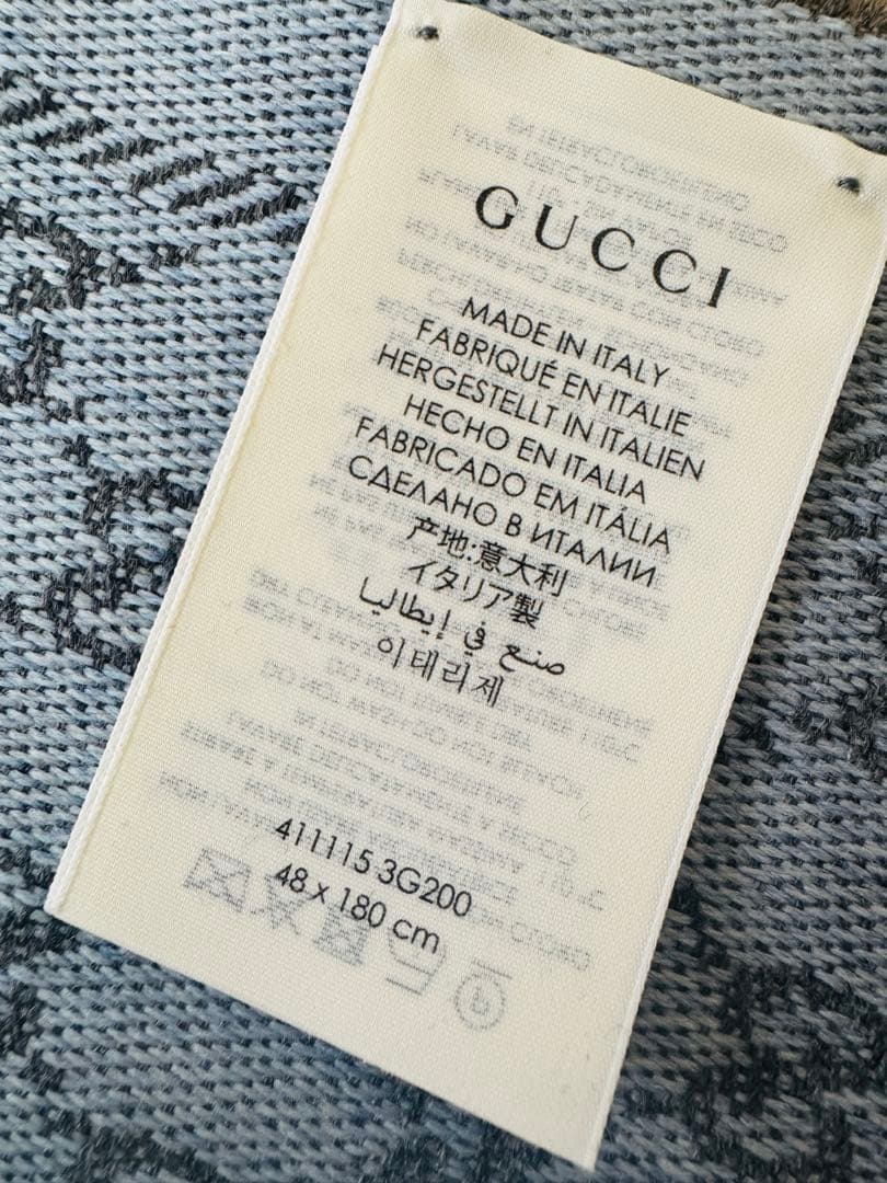 GUCCI / GG柄マフラー