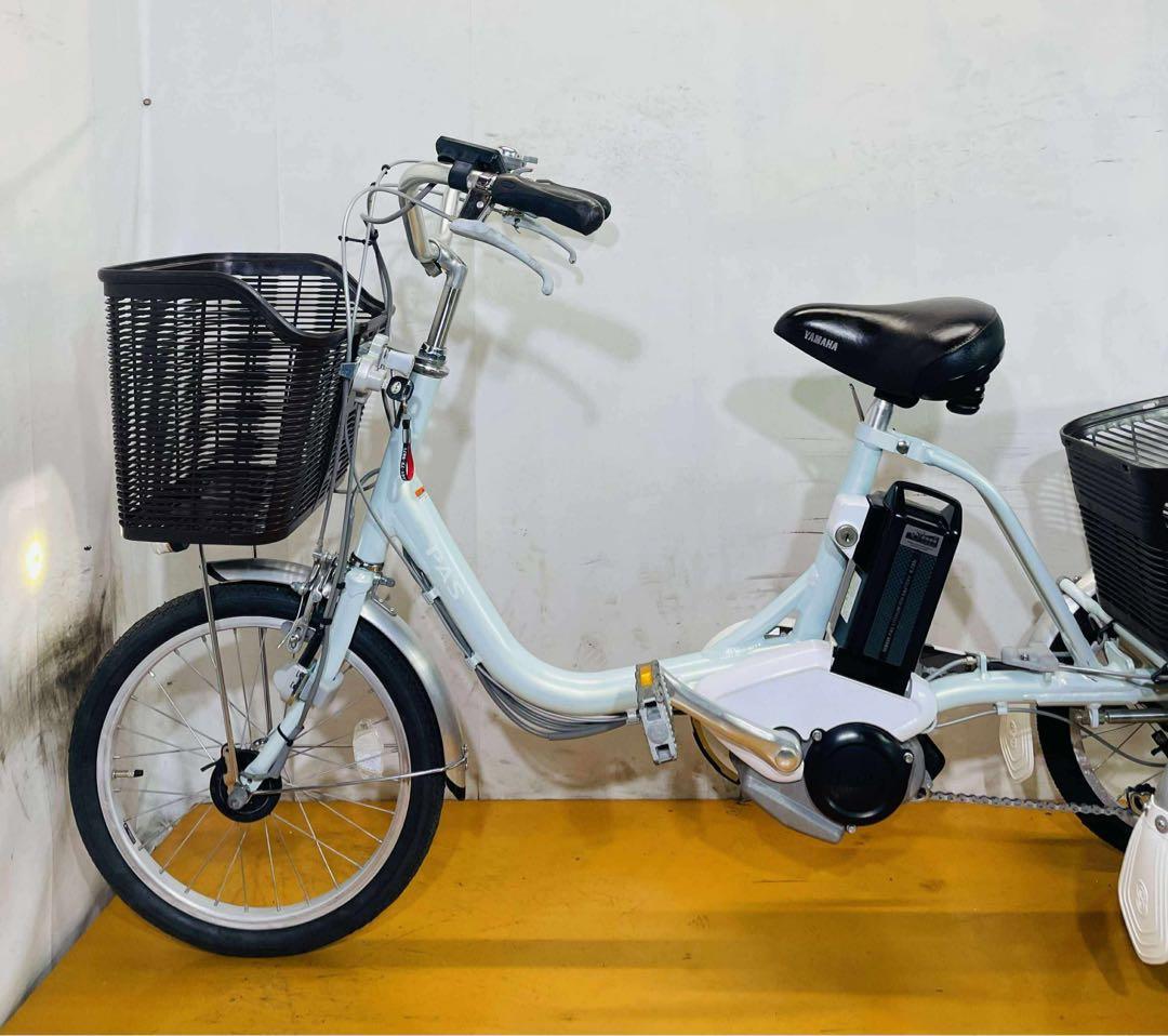 送料無料条件付きYAMAHA PAS 電動アシスト自転車三輪車(18/16型)