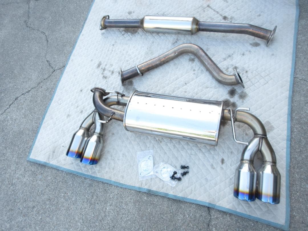 今日だけ 美品 オマケ付き トラスト マフラー zn6 zc6 brz