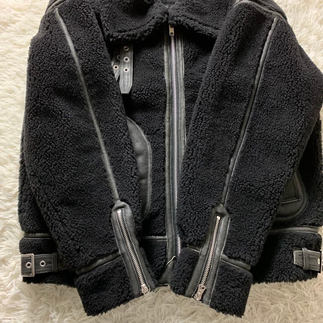 D*☆様 美品■schottフライトジャケット B-3 ボア ブラック M