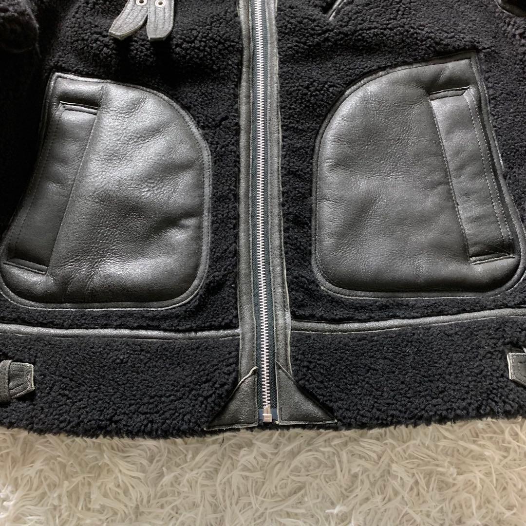 D*☆様 美品■schottフライトジャケット B-3 ボア ブラック M