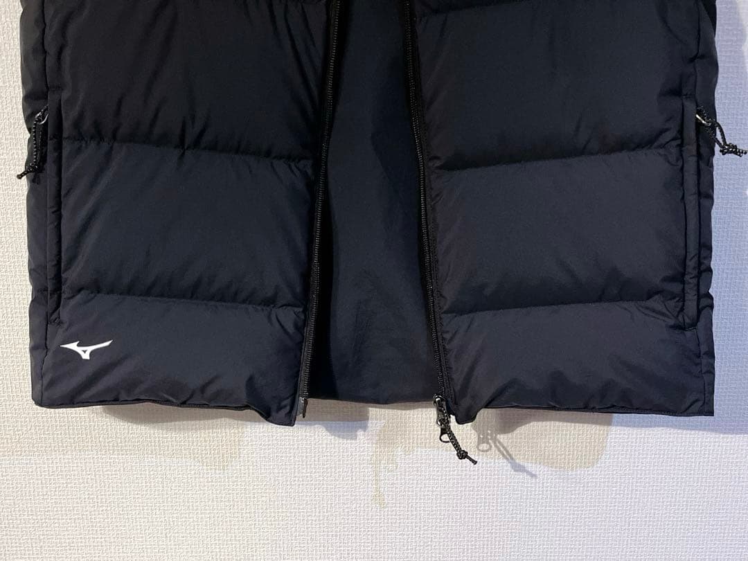 2024AWマーガレットハウエル ミズノ ダウンベスト 黒 Ⅱ