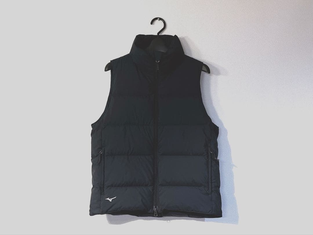 2024AWマーガレットハウエル ミズノ ダウンベスト 黒 Ⅱ