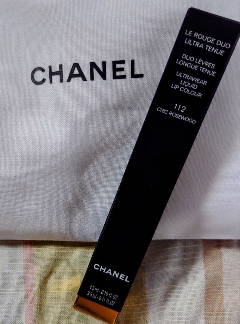 CHANEL ル ルージュ デュオ ウルトラ トゥニュ #112 新品 未開封♪