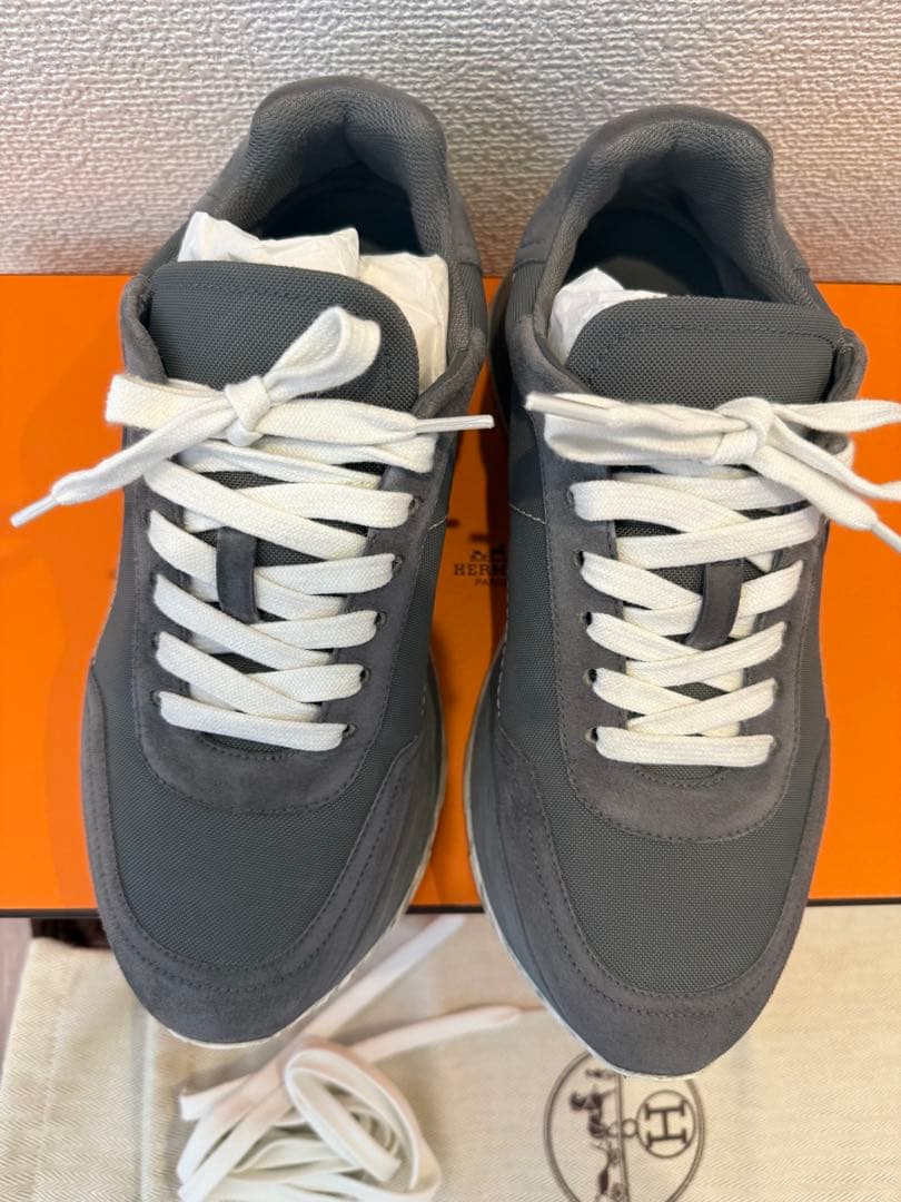 ※月末まで値下げ【美品】HERMES スニーカー レディース 37 エルメス