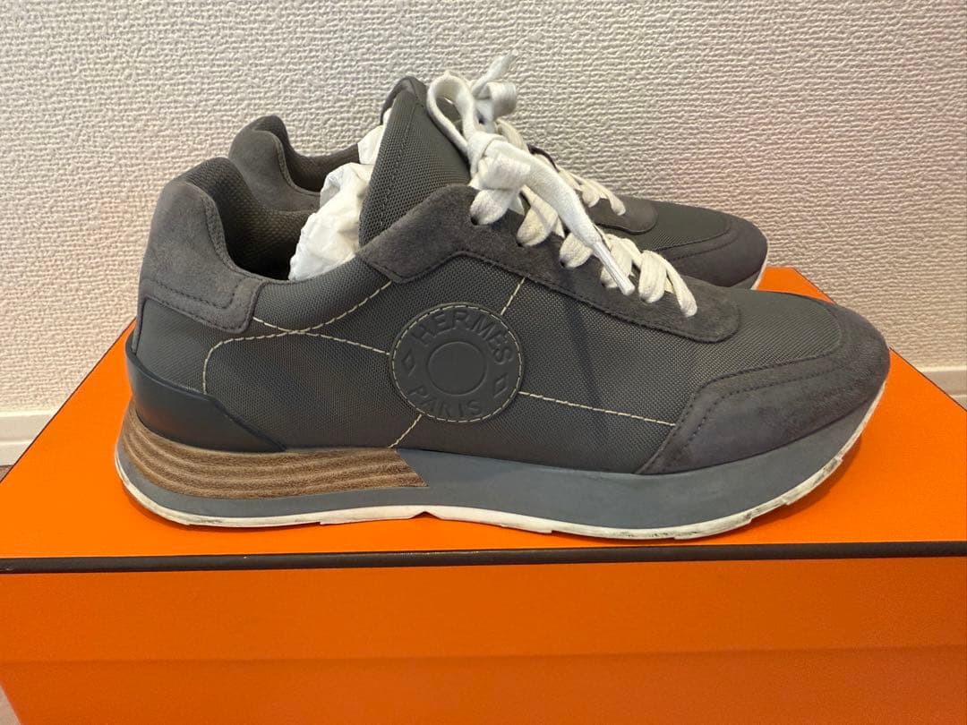 ※月末まで値下げ【美品】HERMES スニーカー レディース 37 エルメス