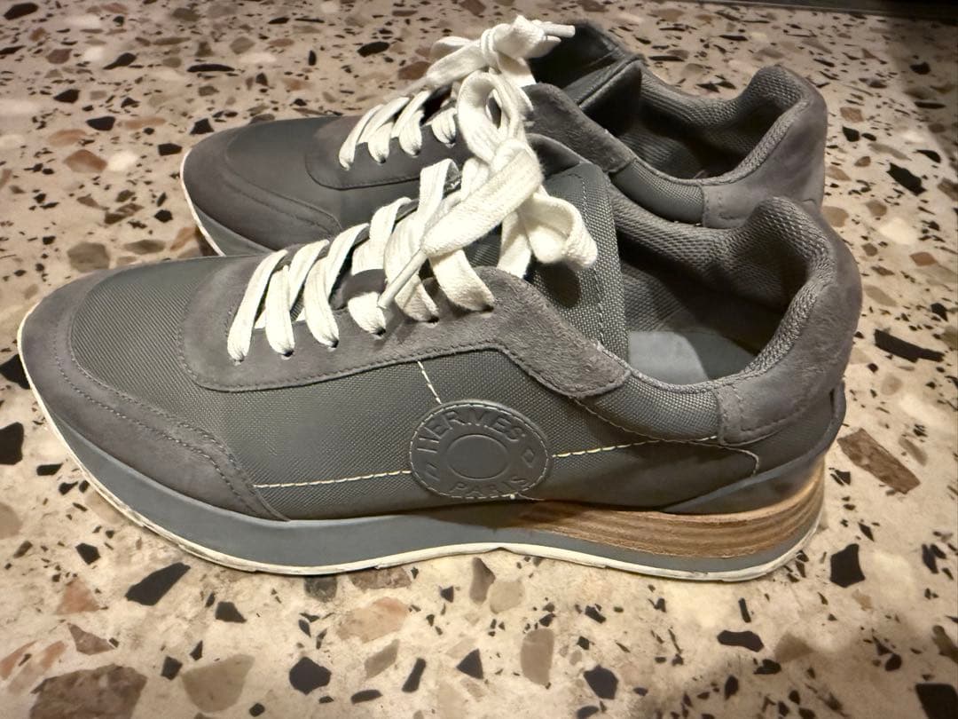 ※月末まで値下げ【美品】HERMES スニーカー レディース 37 エルメス