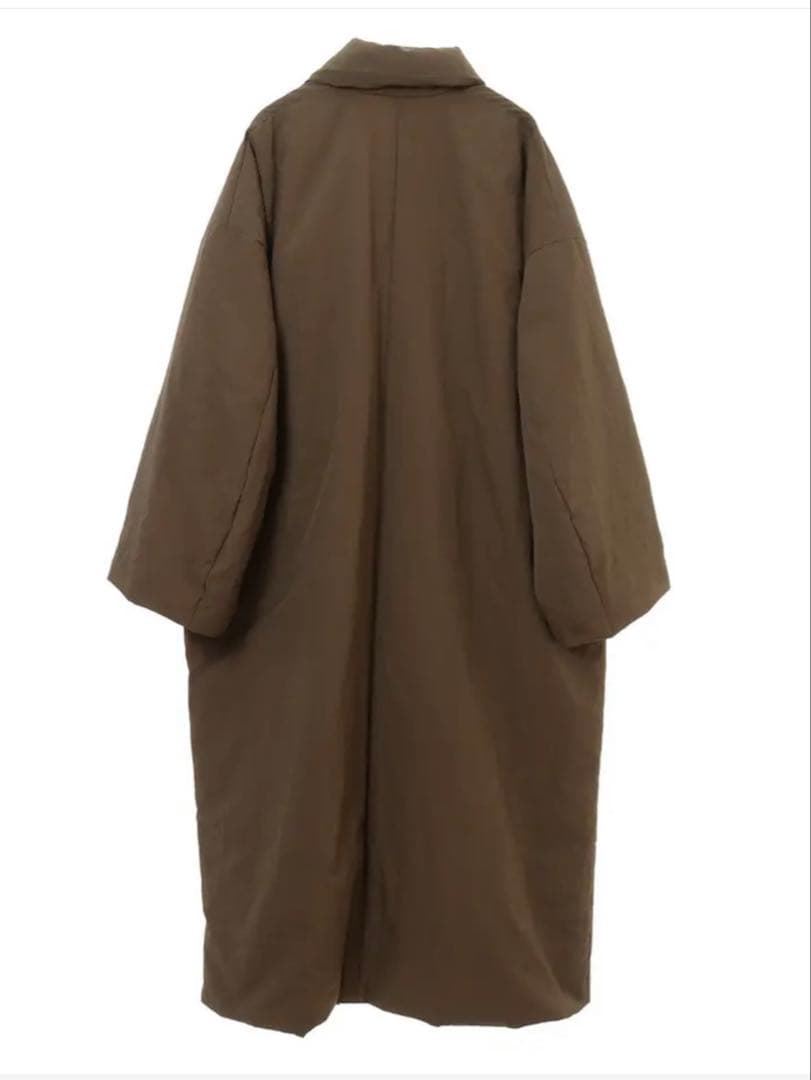 ジャケット・アウター CLANE COLOR DOWN CHESTER COAT BIEGE