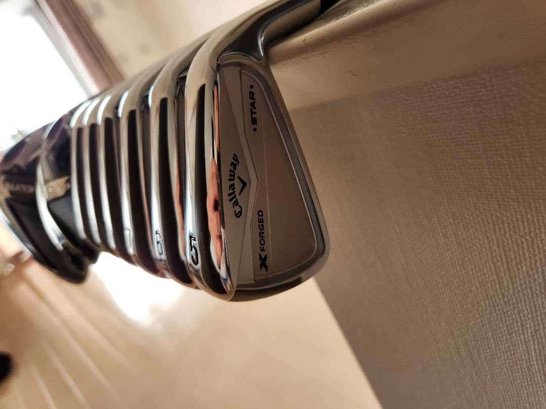 2024 Callaway X forged star アイアン 6本セット