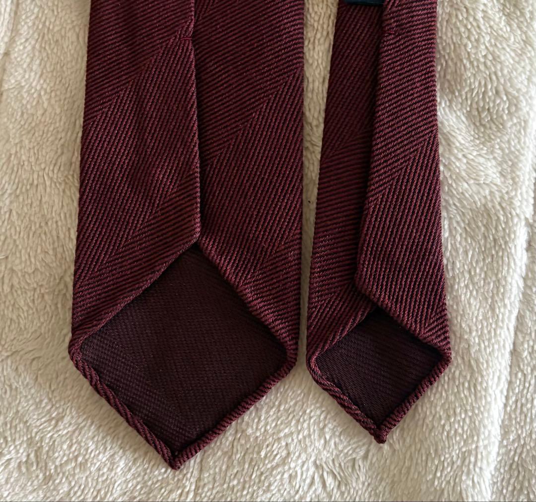 【美品】ドレイクス イギリス製 SILK100%