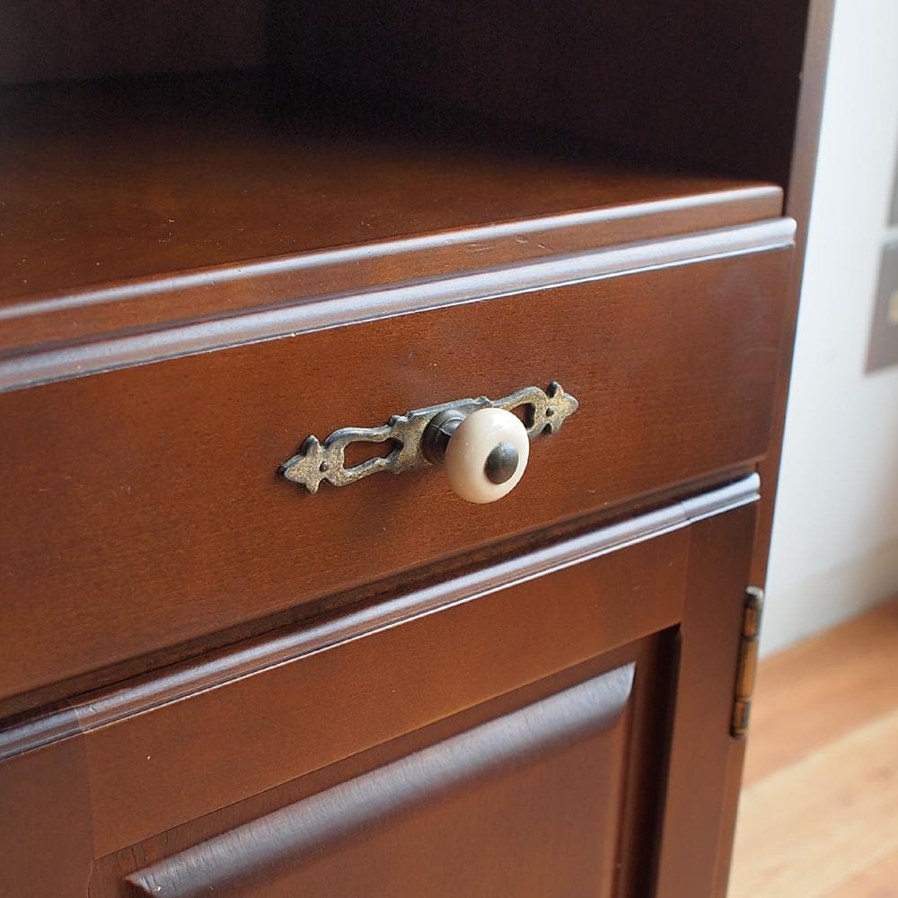 飛騨産業 キツツキ 電話台 チェスト キャビネット レトロ ビンテージ