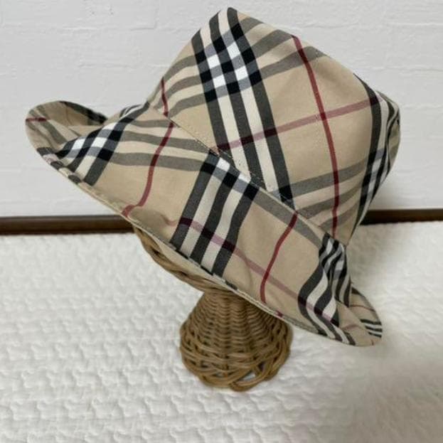 BURBERRY バーバリー リバーシブル 帽子 レディース ノバチェック