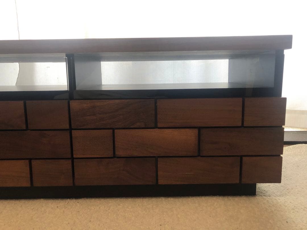 【送料込】美品 ニトリ ローボード ブロリック2 150B