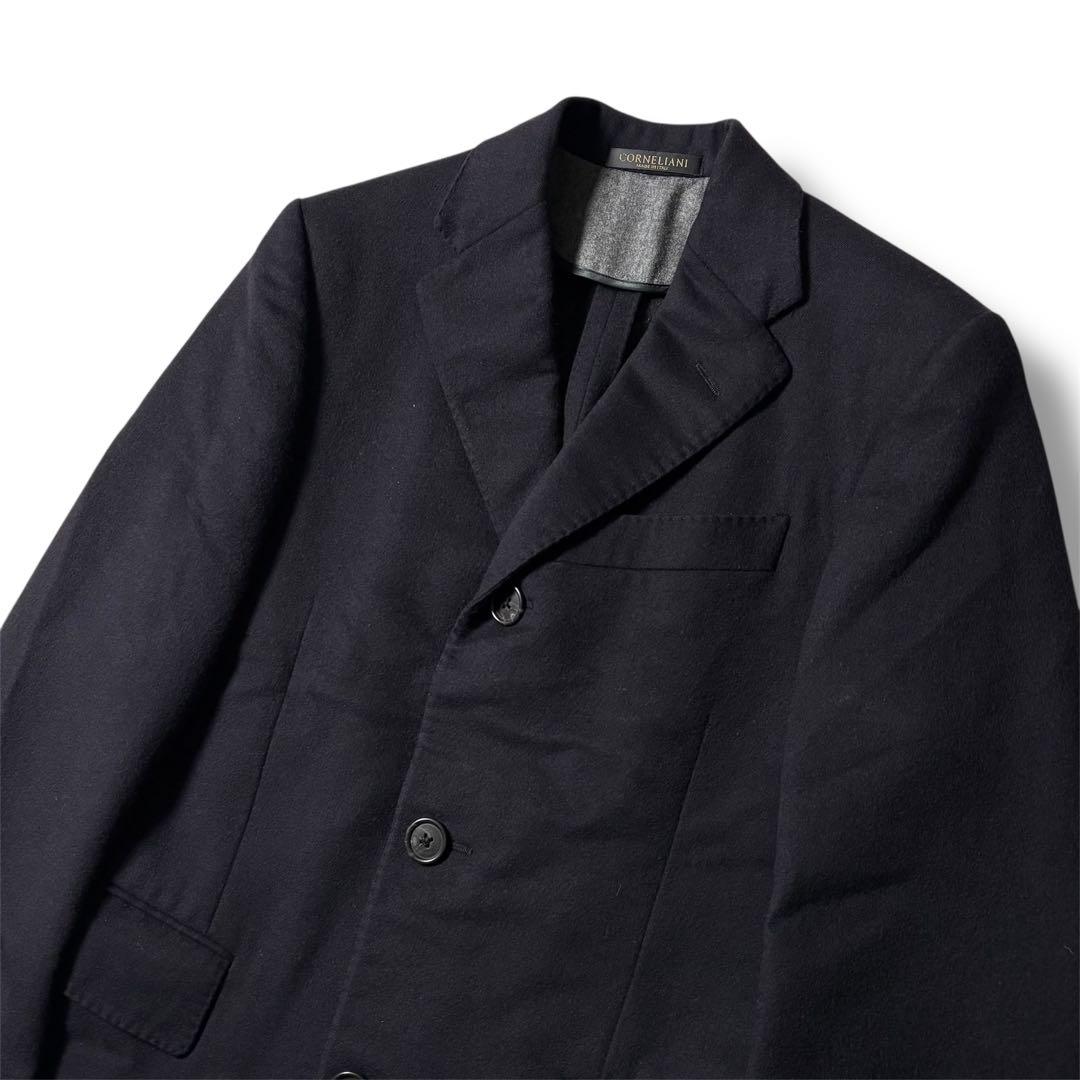 CORNELIANI SUPER110s ウール チェスターコート 44