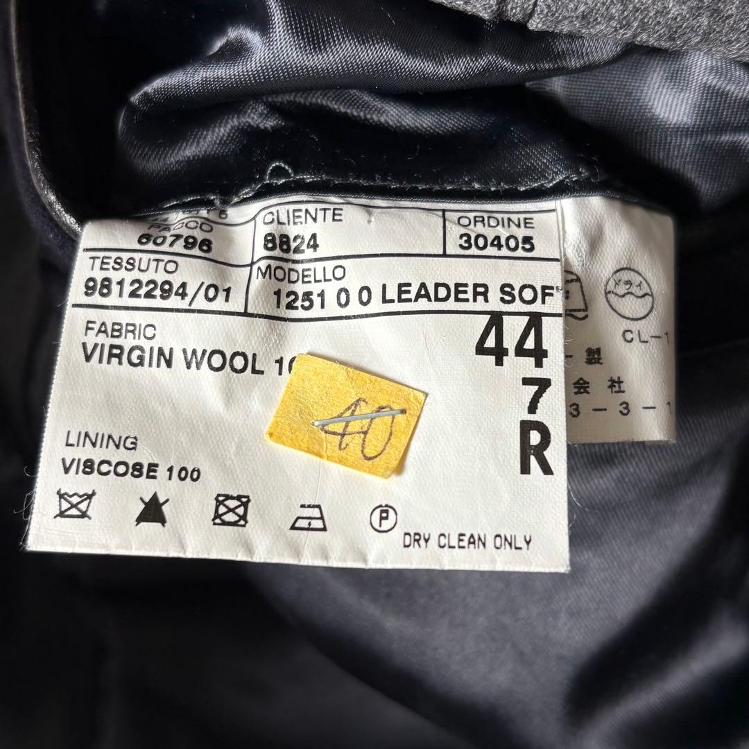 CORNELIANI SUPER110s ウール チェスターコート 44
