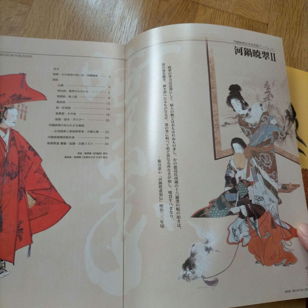 河鍋暁翠作品撰