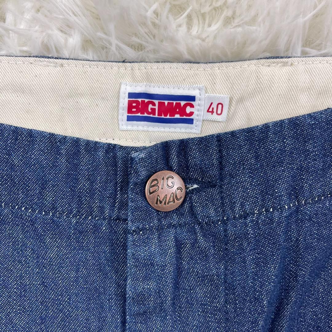 新品未使用★ビッグマック／BIG MAC ダブルニー ペインター デニム 40