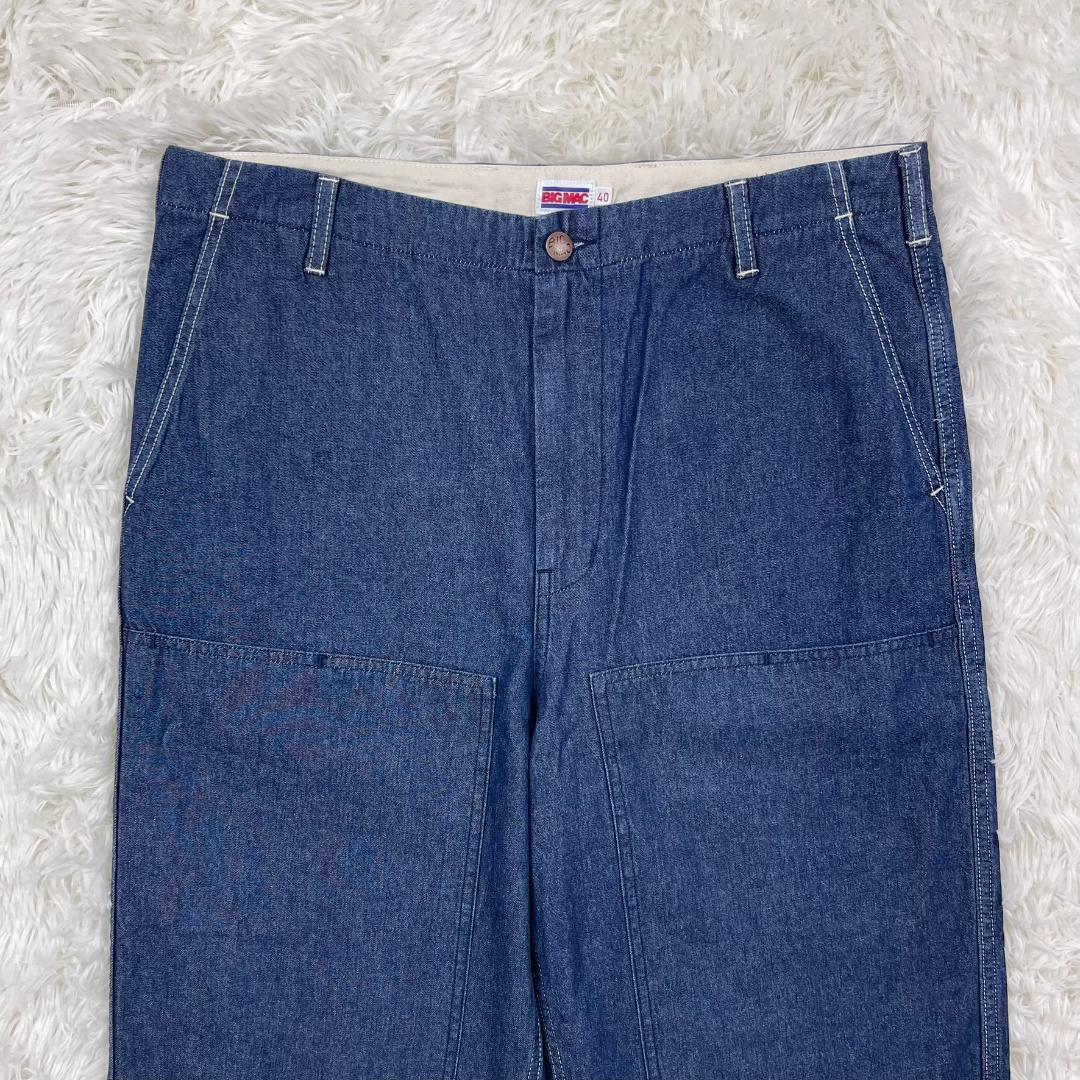 新品未使用★ビッグマック／BIG MAC ダブルニー ペインター デニム 40