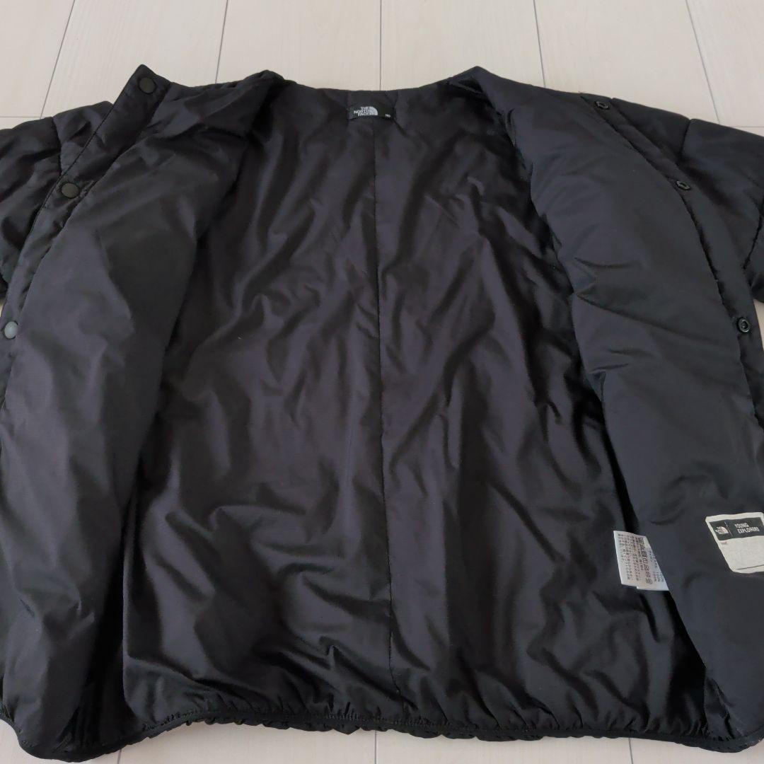 mana ノースフェイス マイクロゼファーカーディガン 140 黒