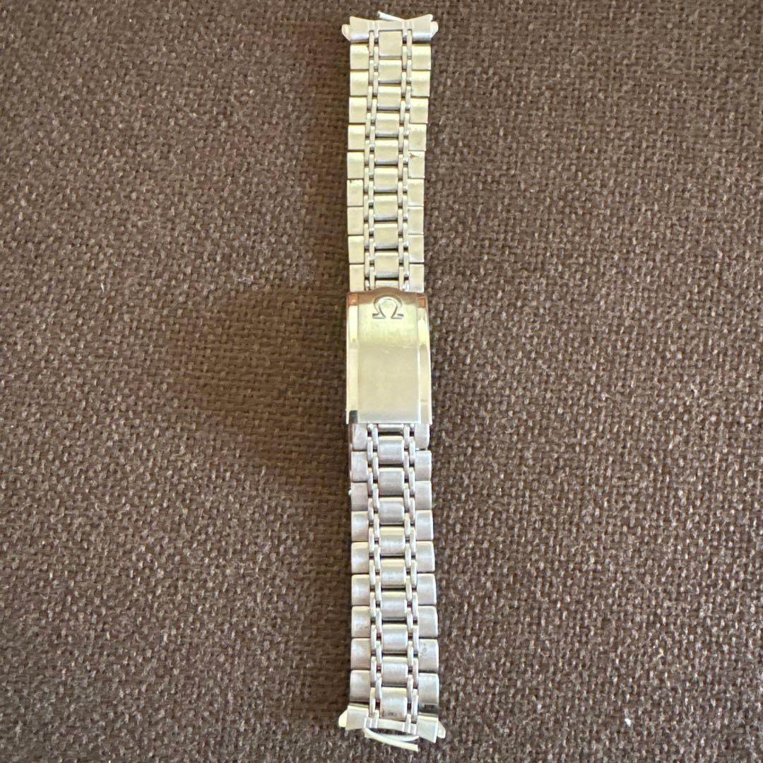 OMEGA 腕時計 ステンレスベルト 18mm オメガ 純正 ff041