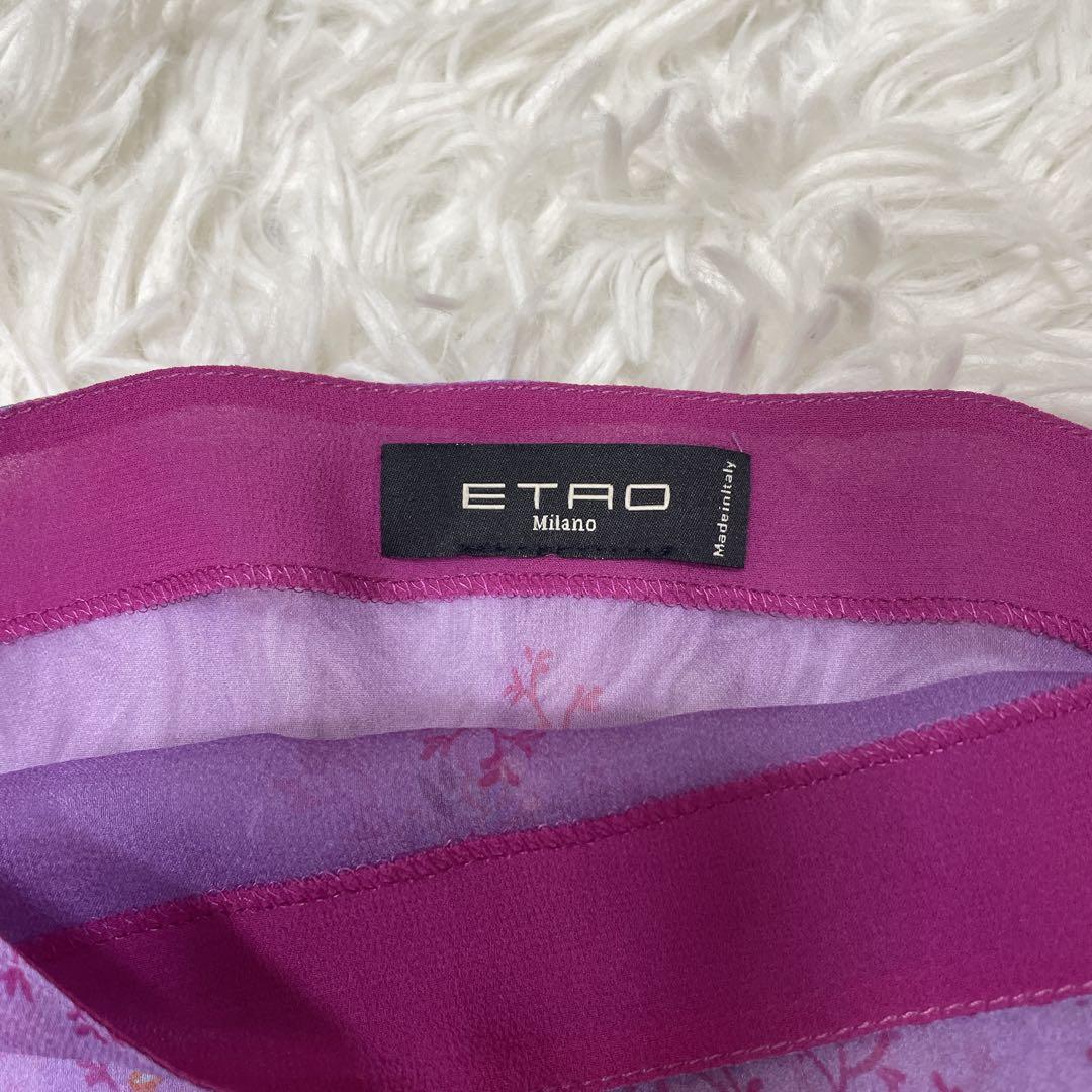 【極美品】ETRO エトロ　 ポンチョ　ケープ　大判ストールショール