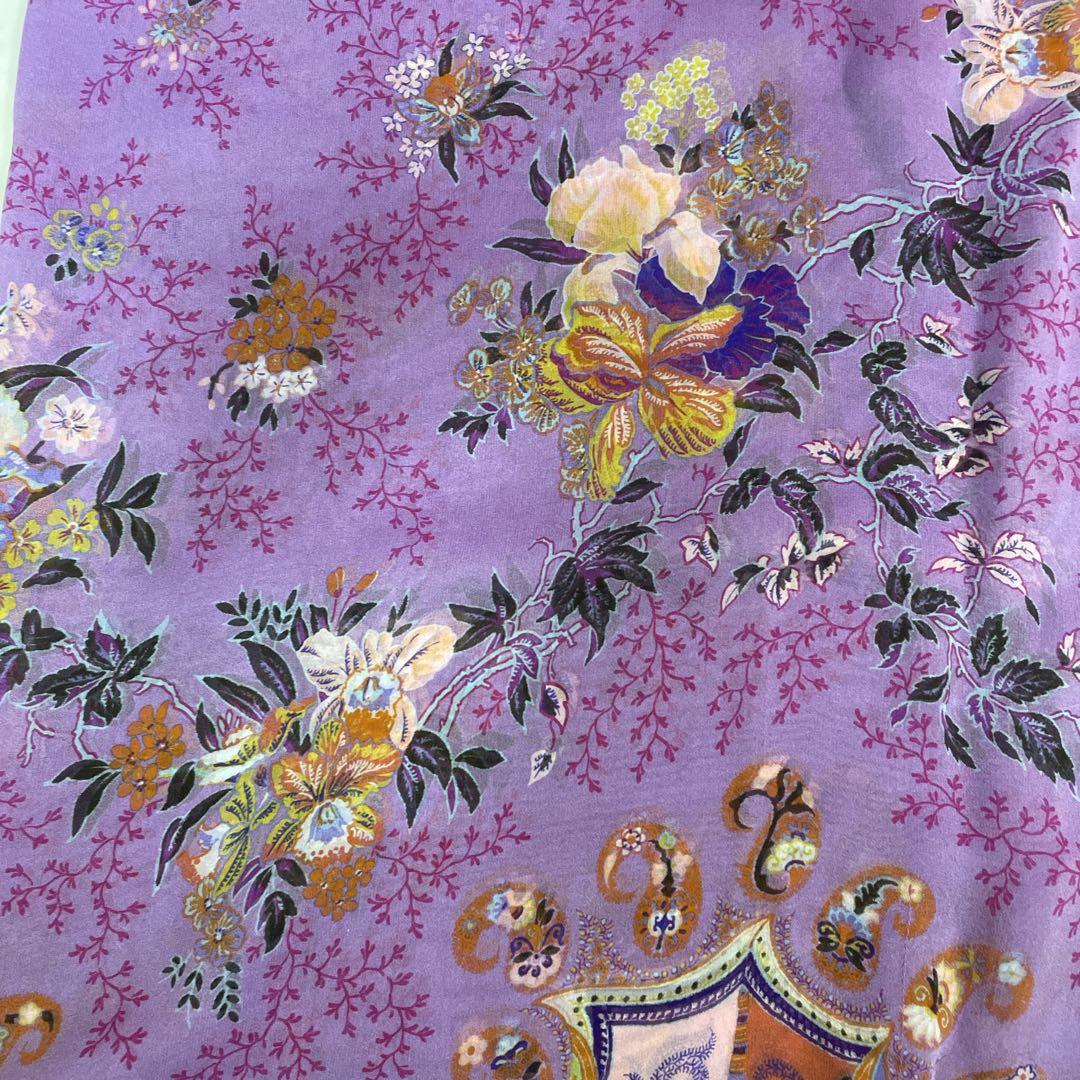 【極美品】ETRO エトロ　 ポンチョ　ケープ　大判ストールショール