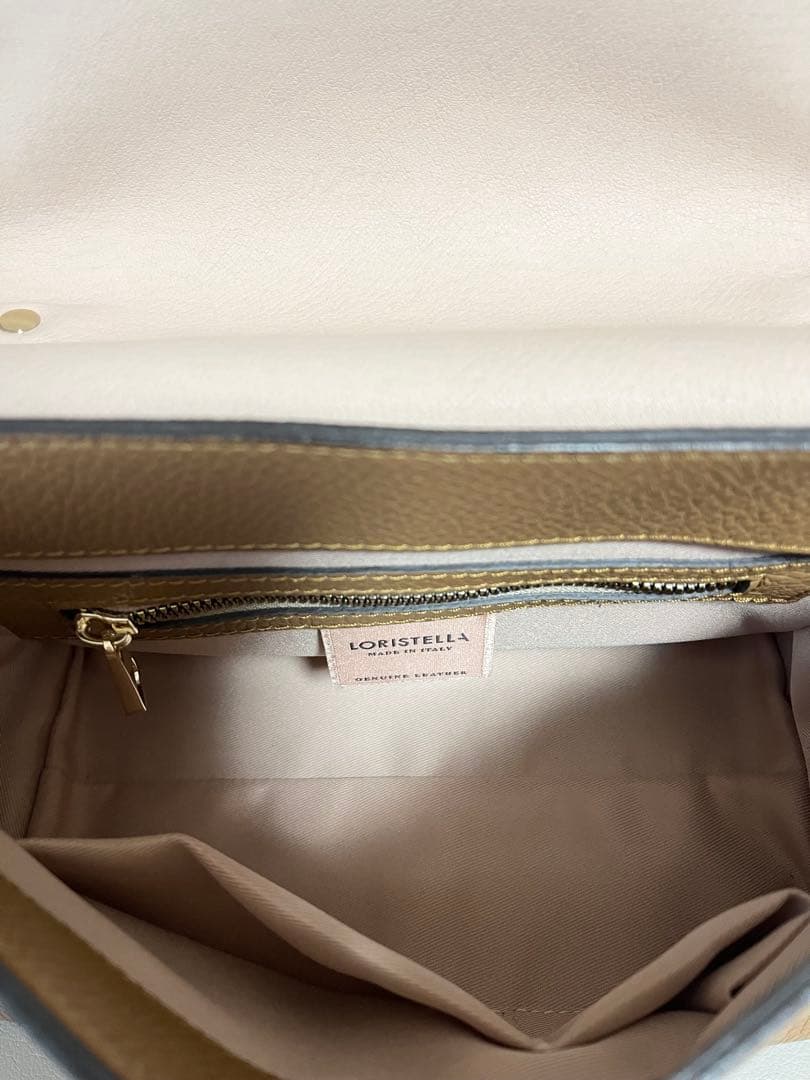 ✨極美品✨ロリステッラ 2WAY ショルダーバッグ キャメル