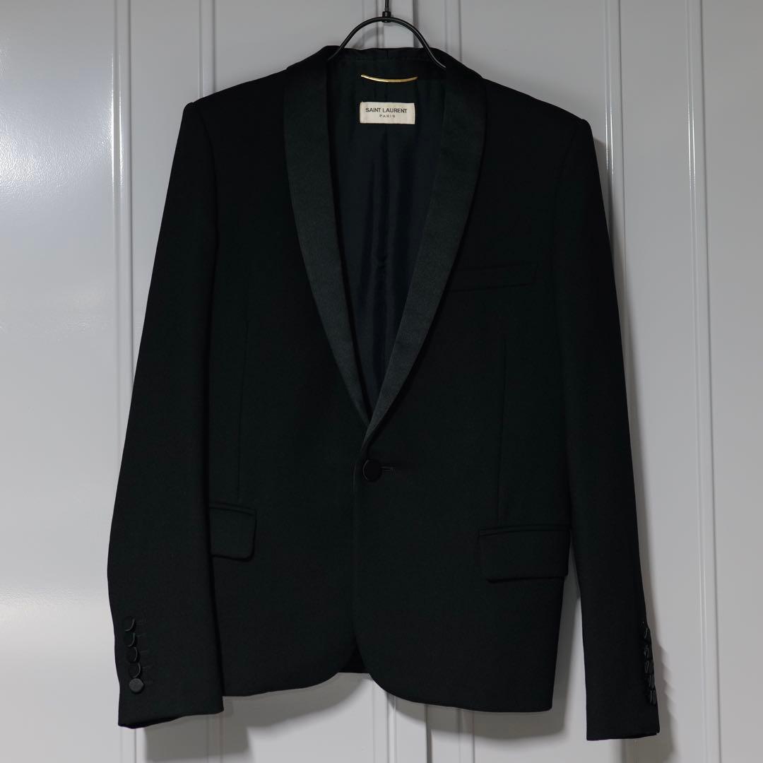 2012 saint laurent スモーキングジャケット グッチタグ