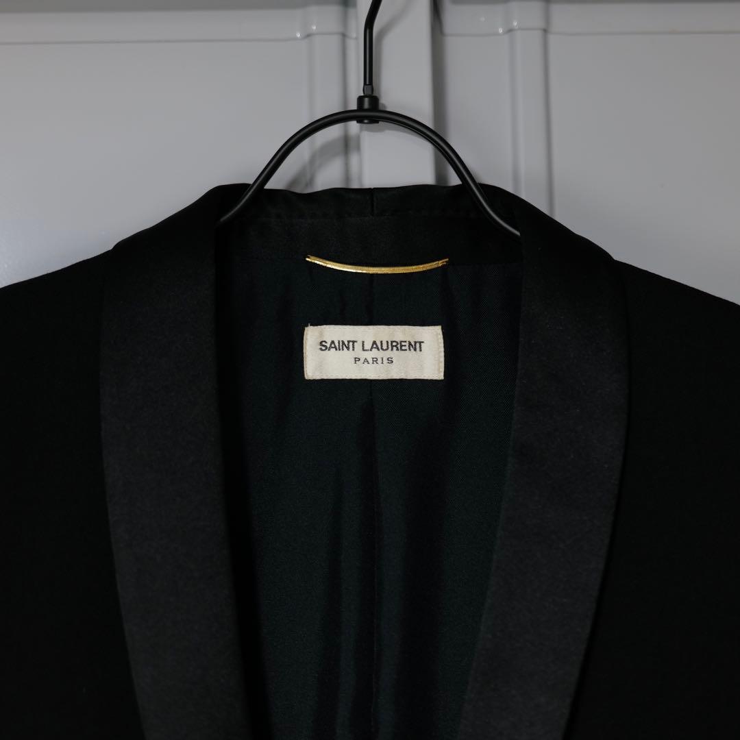 2012 saint laurent スモーキングジャケット グッチタグ