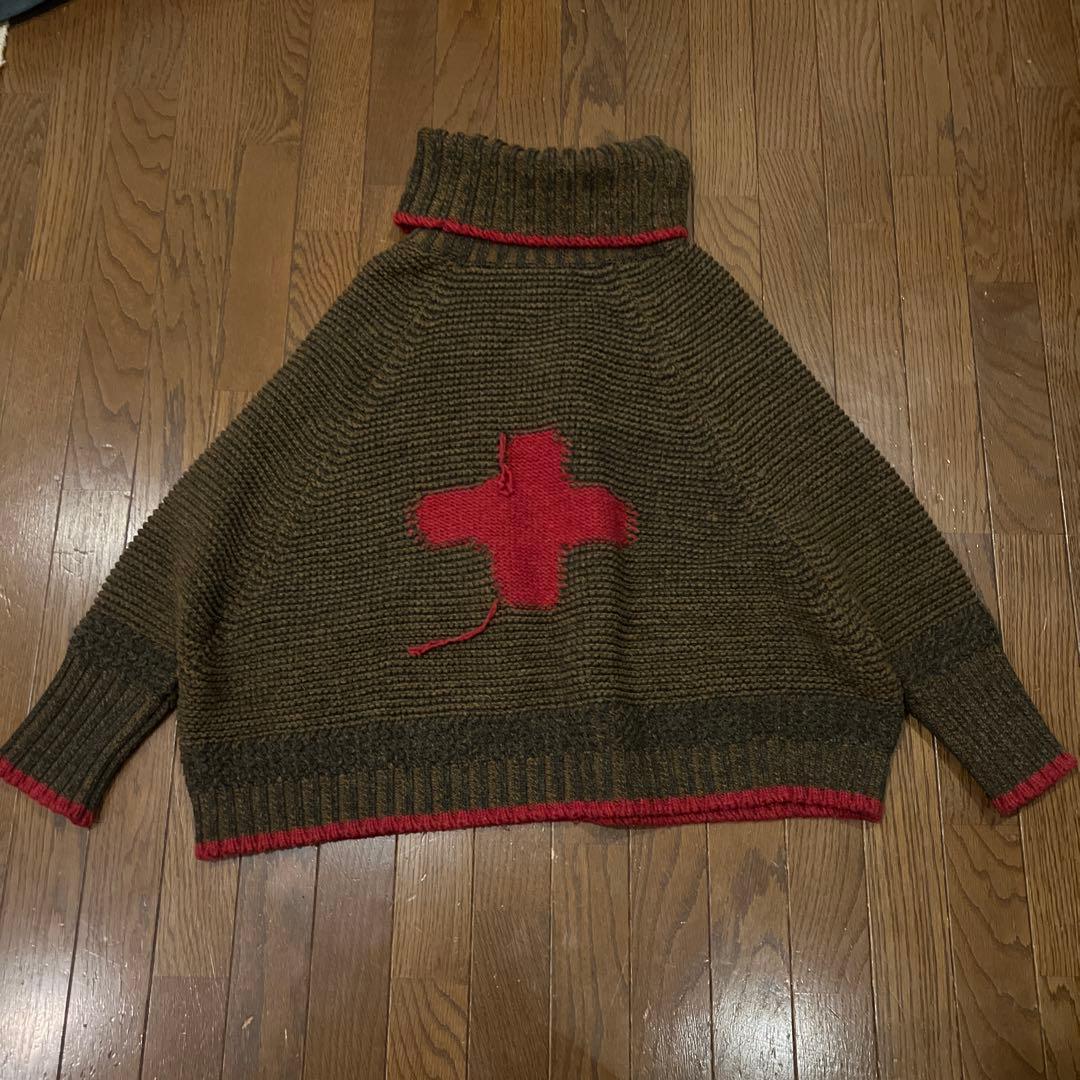 お値引き中‼️kapital ニット アウター ポンチョ