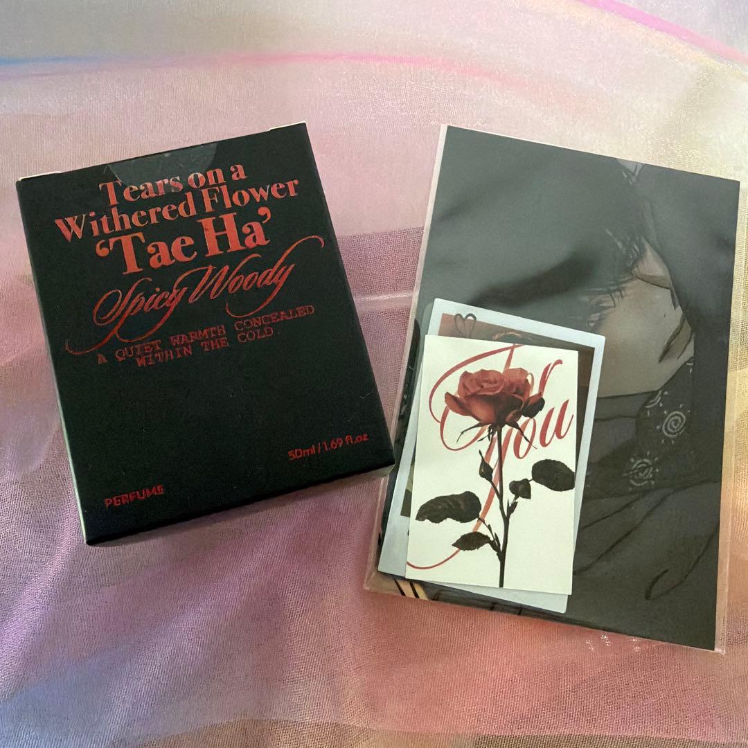 枯れた花に涙を　韓国漫画　一ノ瀬蓮の香水単品　フォトカード付き